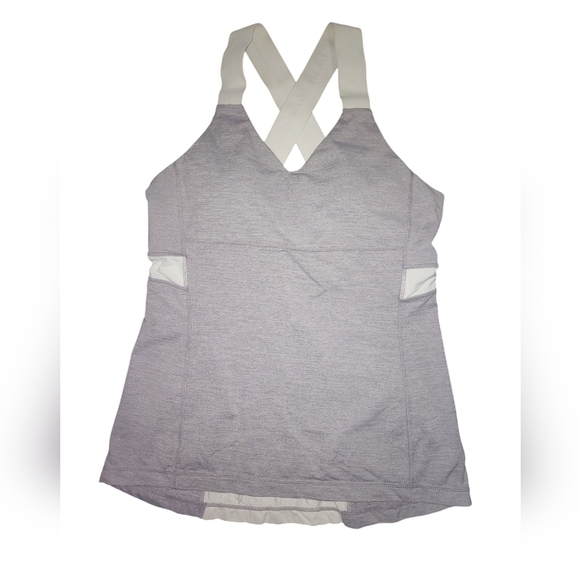 Lululemon Push Your Limits Tank Top Heather Grey, Women's 10​ - Picture 3 of 7